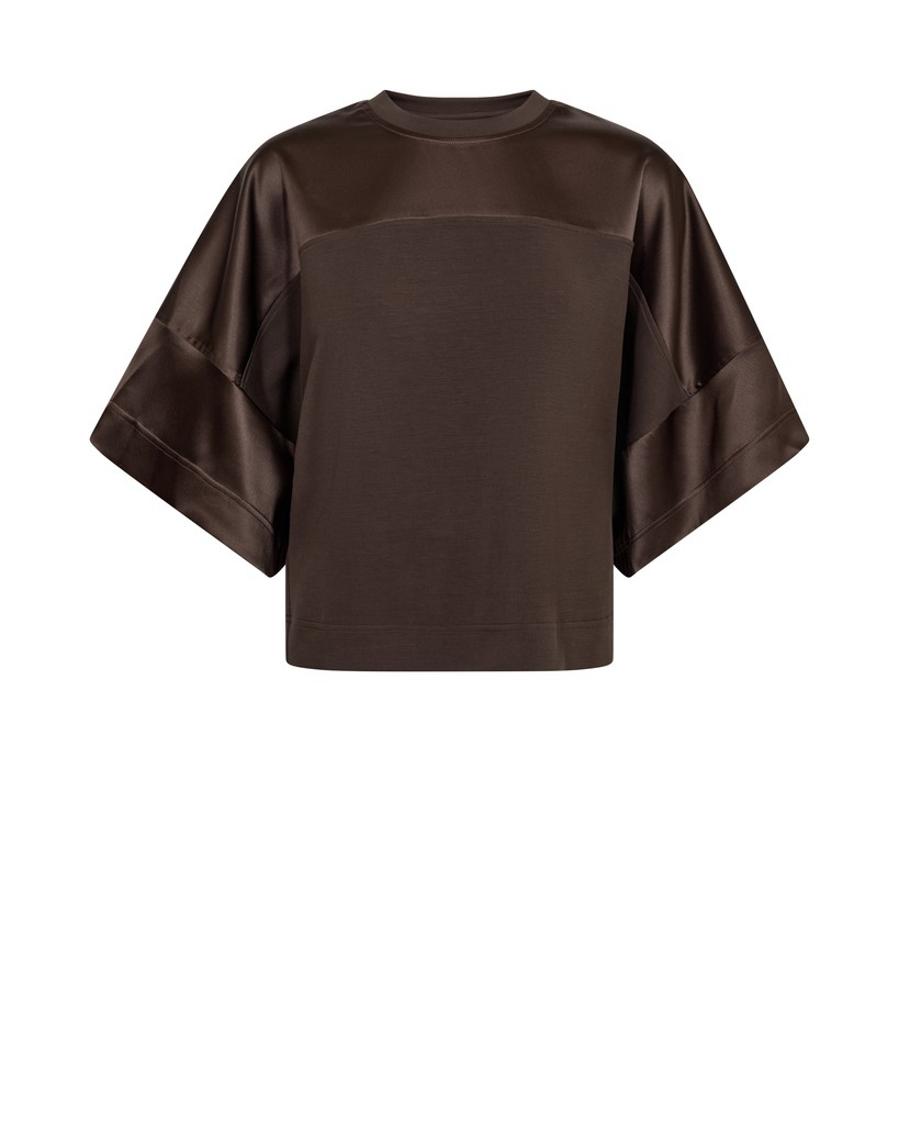 Mos Mosh Lela Satin Sweatshirt 180840