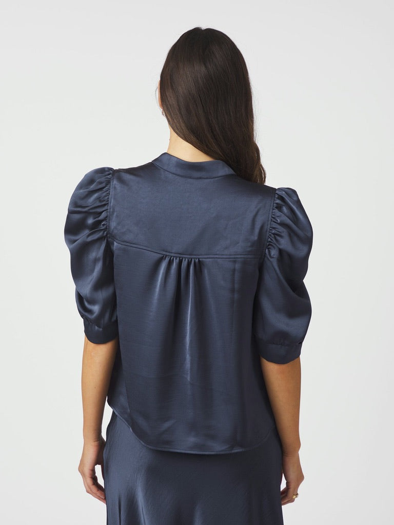 Neo Noir Roella Heavy Sateen Shirt 162590
