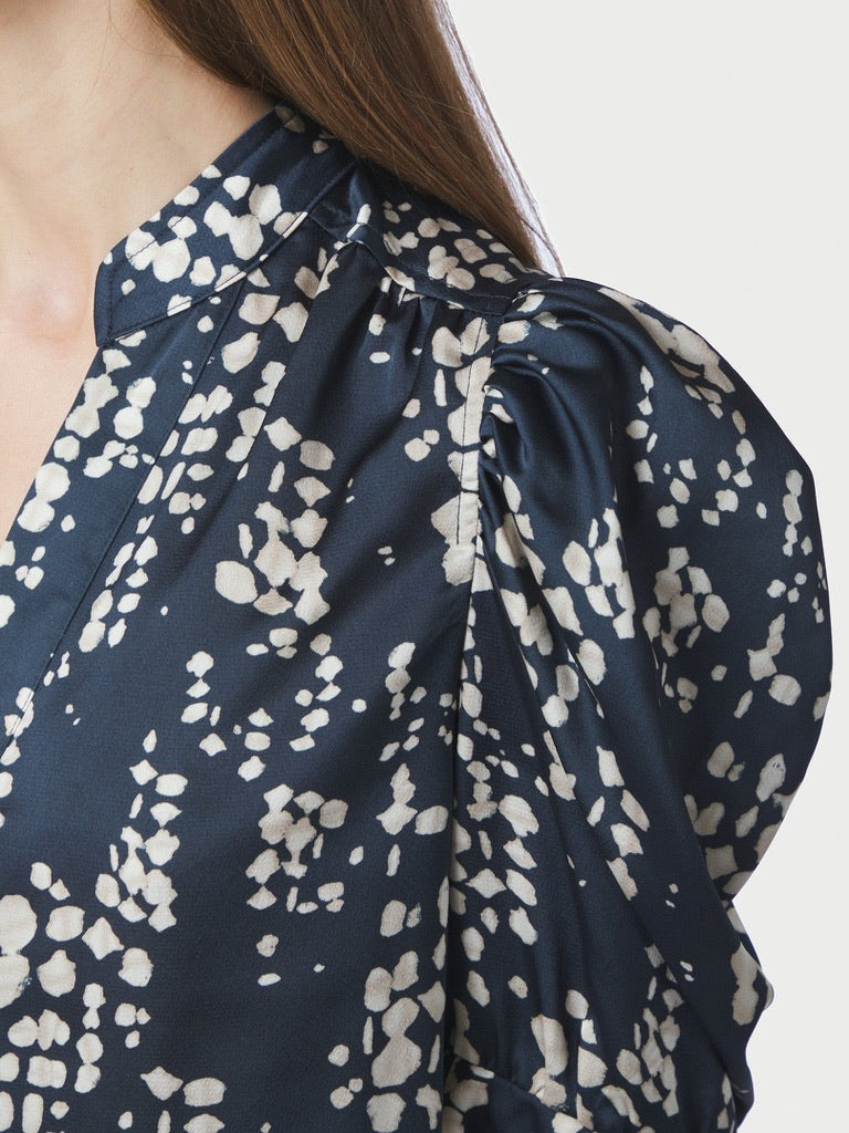 Neo Noir Roella Print Blouse 167682