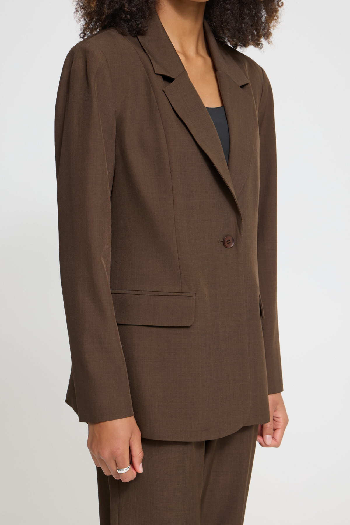 Ichi Fava Long Blazer 20125676
