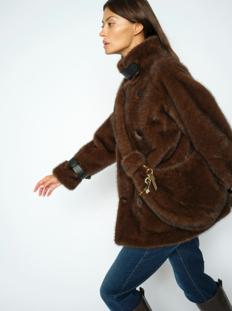 Mos Mosh Cia Faux Fur Bag 182330