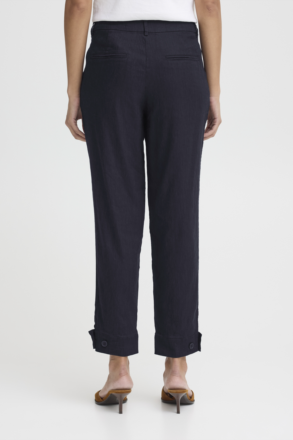 Pulz LUCA HW PANT ANK LENGTH TAP Casual 50210434