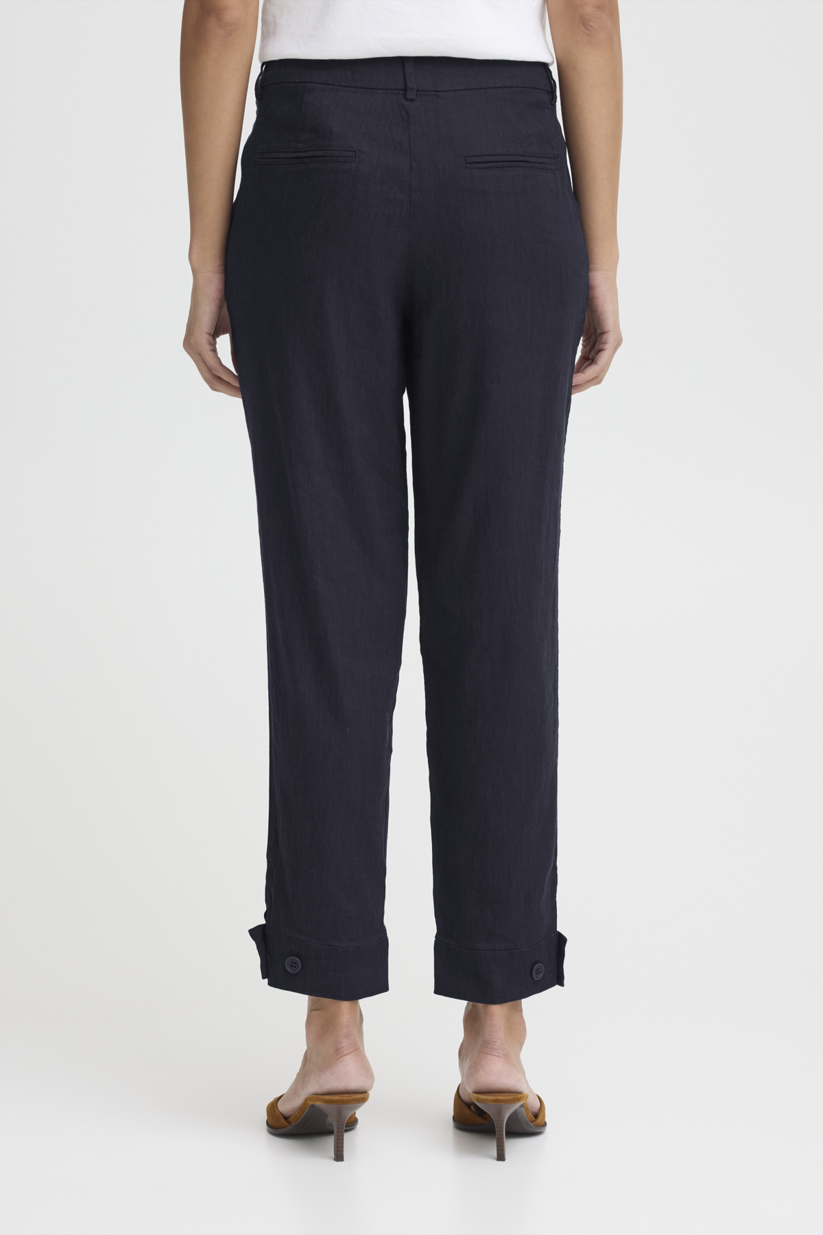 Pulz LUCA HW PANT ANK LENGTH TAP Casual 50210434