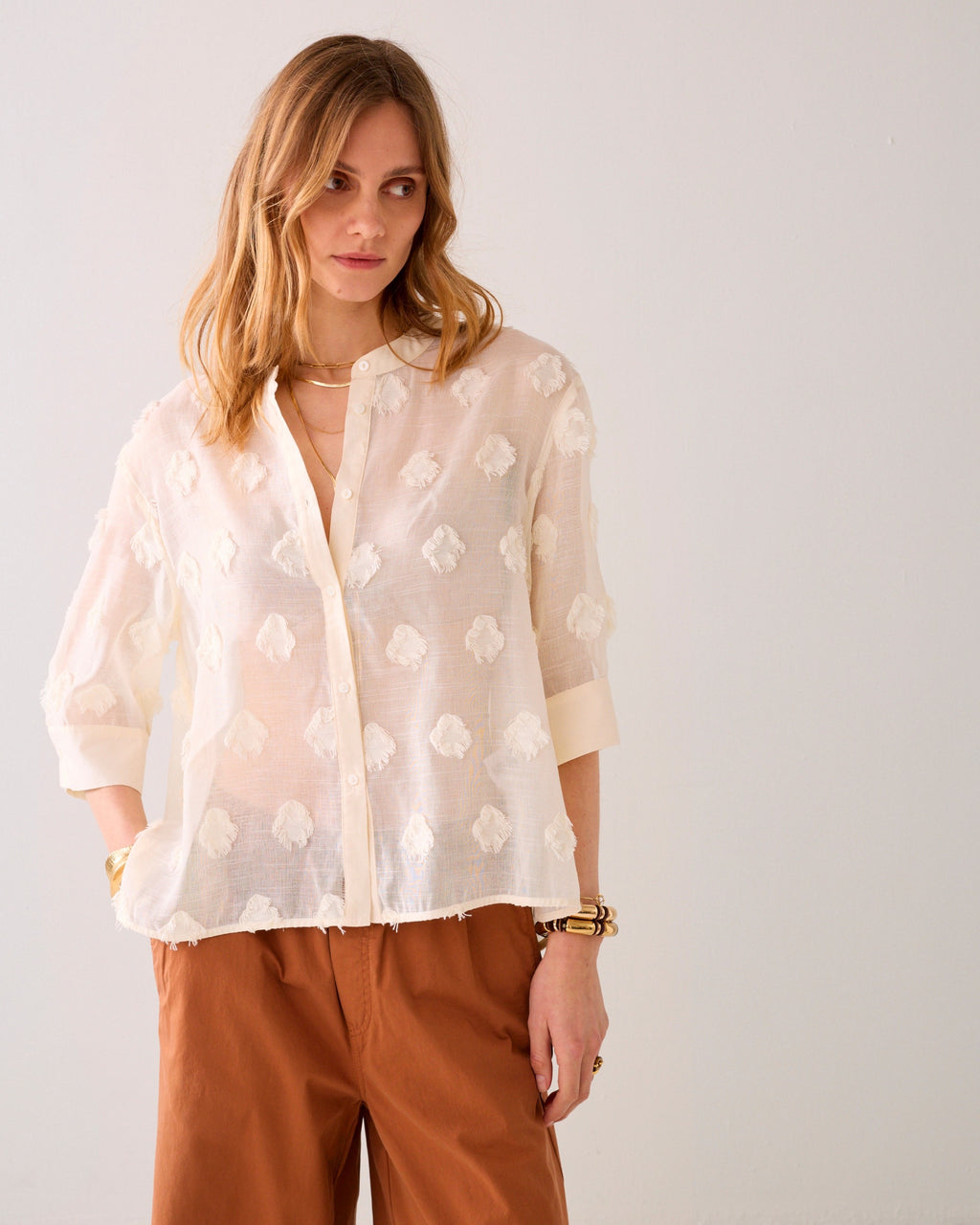 Summum Woman Balloon Sleeve Blouse 2s3410-12413