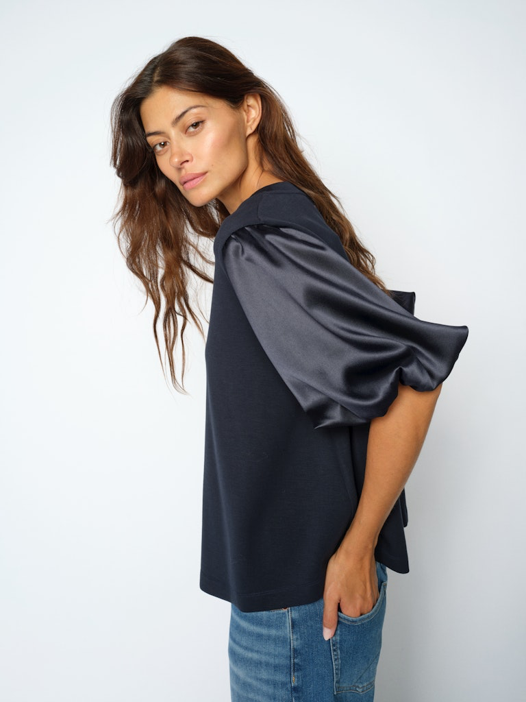 Mos Mosh Duba Satin Sweatshirt 180830
