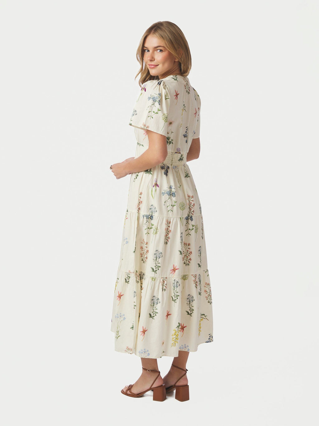 Neo Noir Gardena Flower Dress 167972