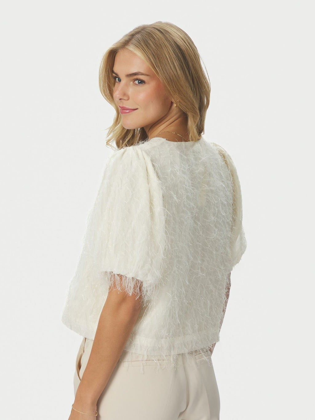 Neo Noir Aisa Frill Jacket 167582