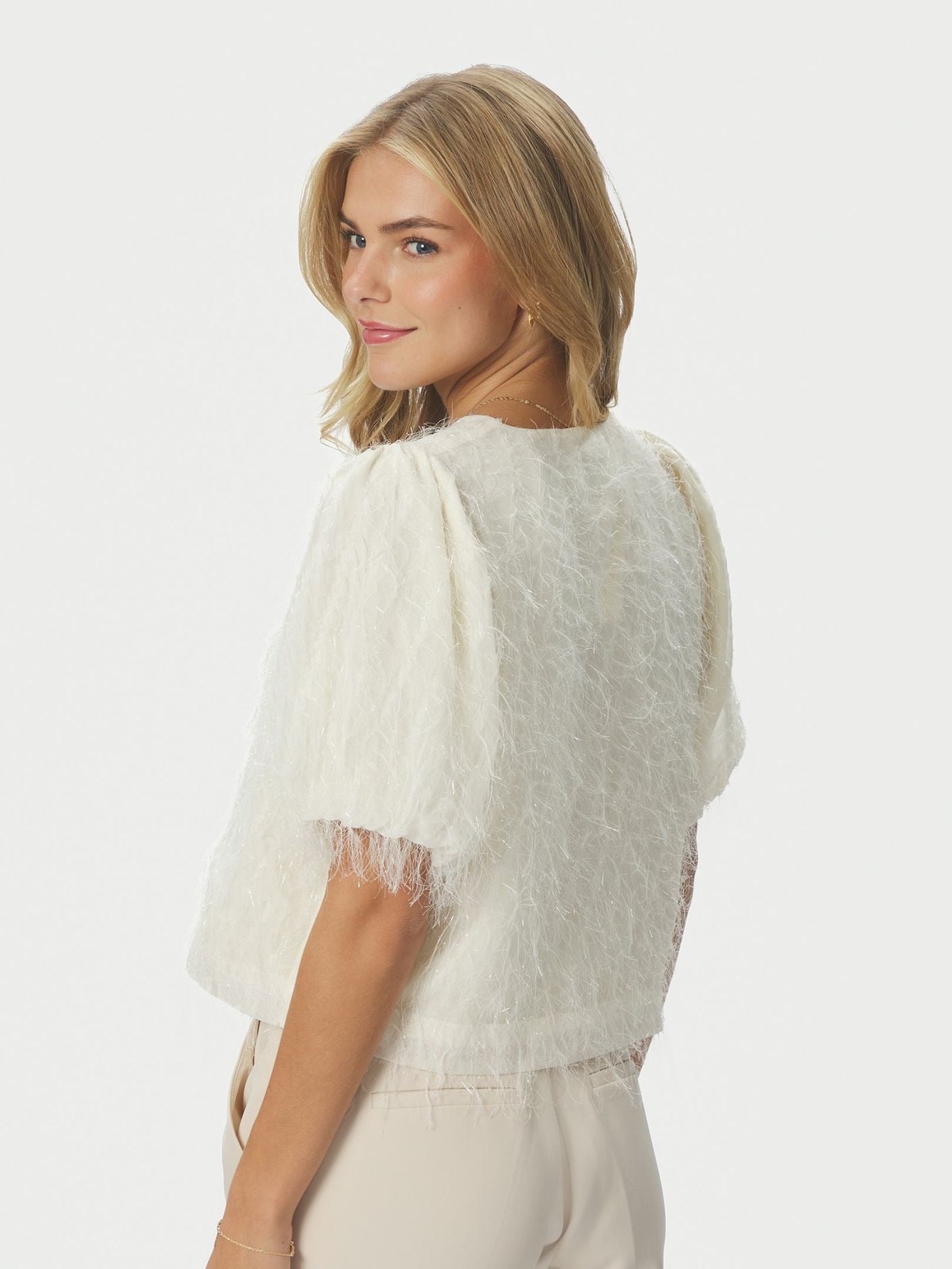 Neo Noir Aisa Frill Jacket 167582