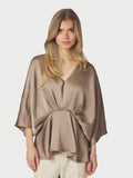 Neo Noir Rivina Heavy Sateen Blouse 168095