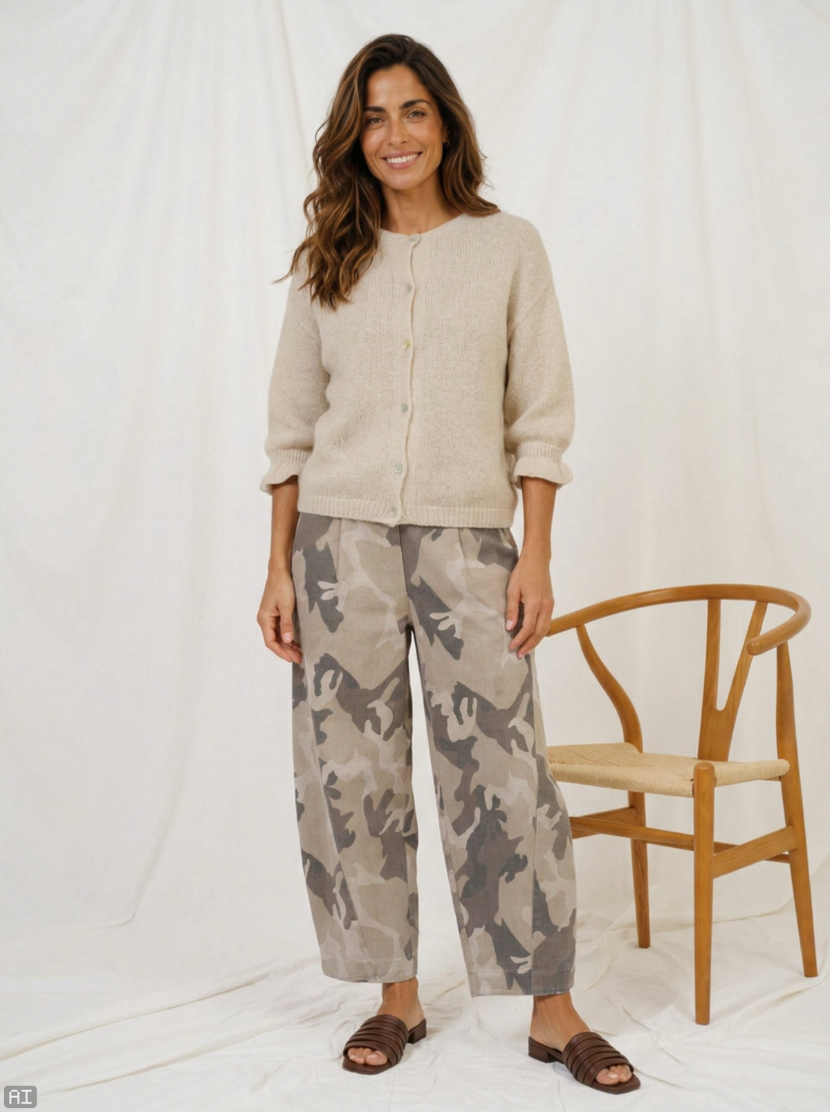 Marta Beryl Camo Pant 16635