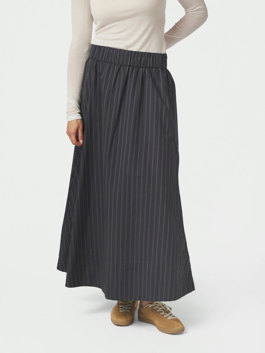 Neo Noir Yara Long Stripy Skirt 169791