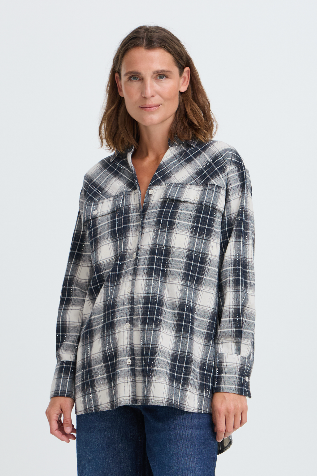 Pulz Kamma Oversized Shirt 50210942