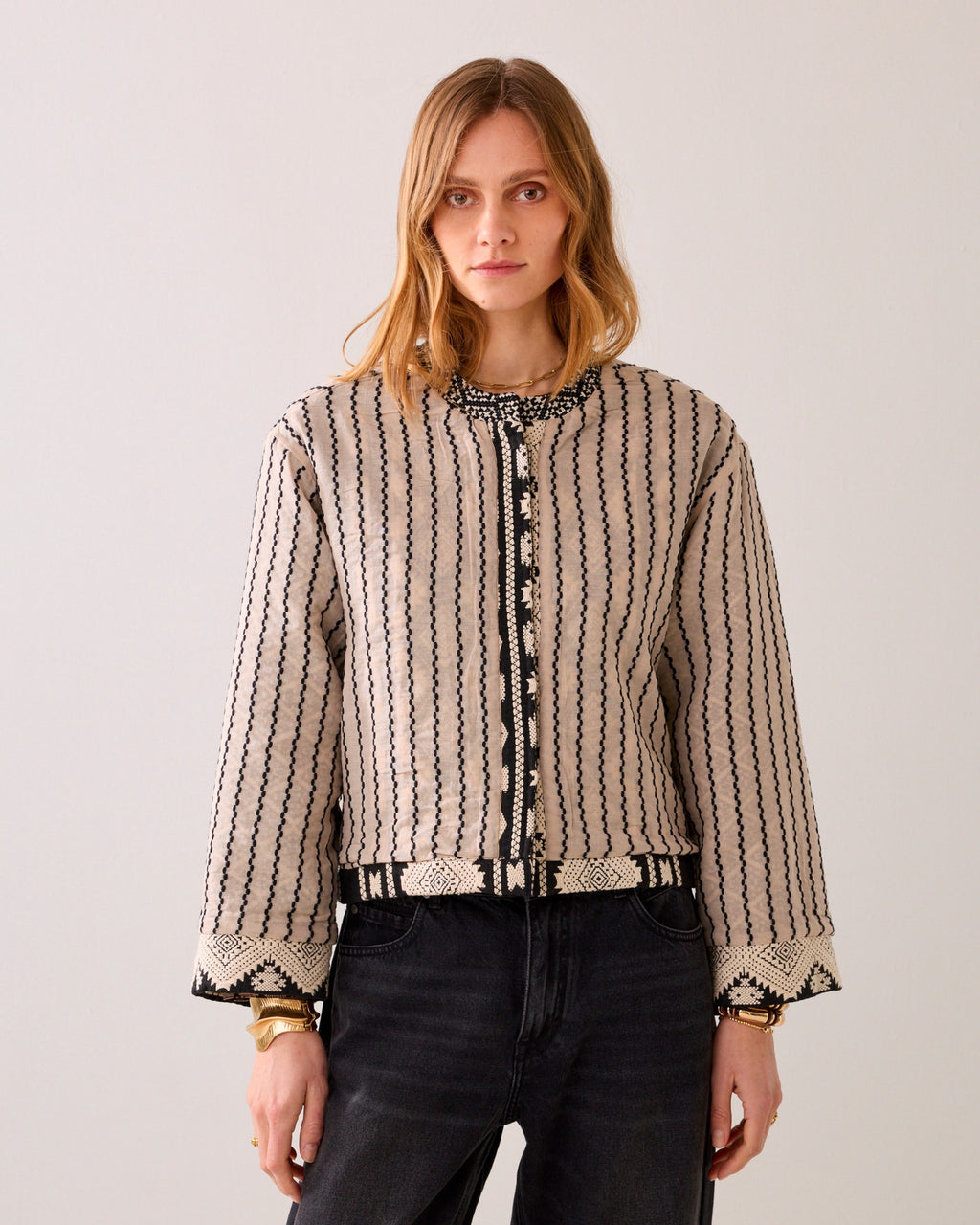 Summum Woman Jacquard Jacket 1s1296-12429