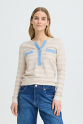 Pulz Sara Denim Mix Knit 50210592