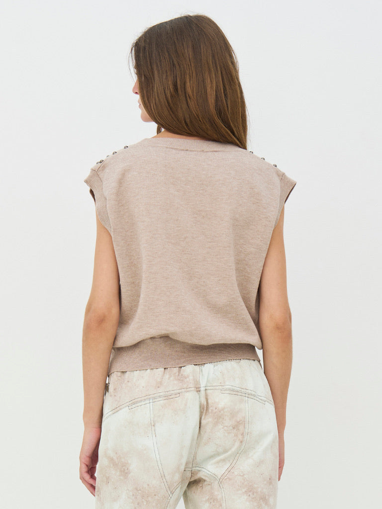 NU Charlie Vest knit 8723-33