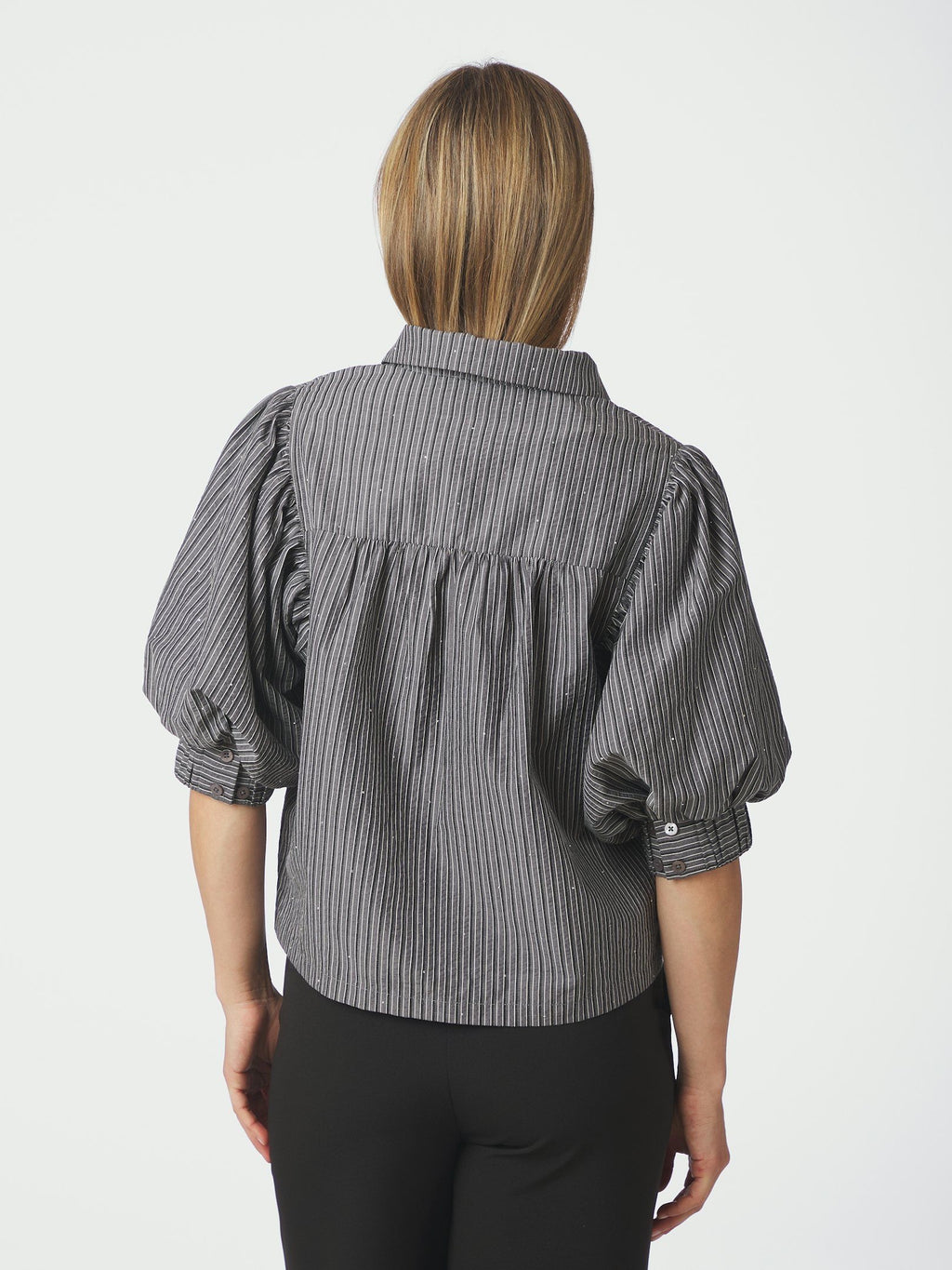 Neo Noir Etta Stripe B Shirt 169544