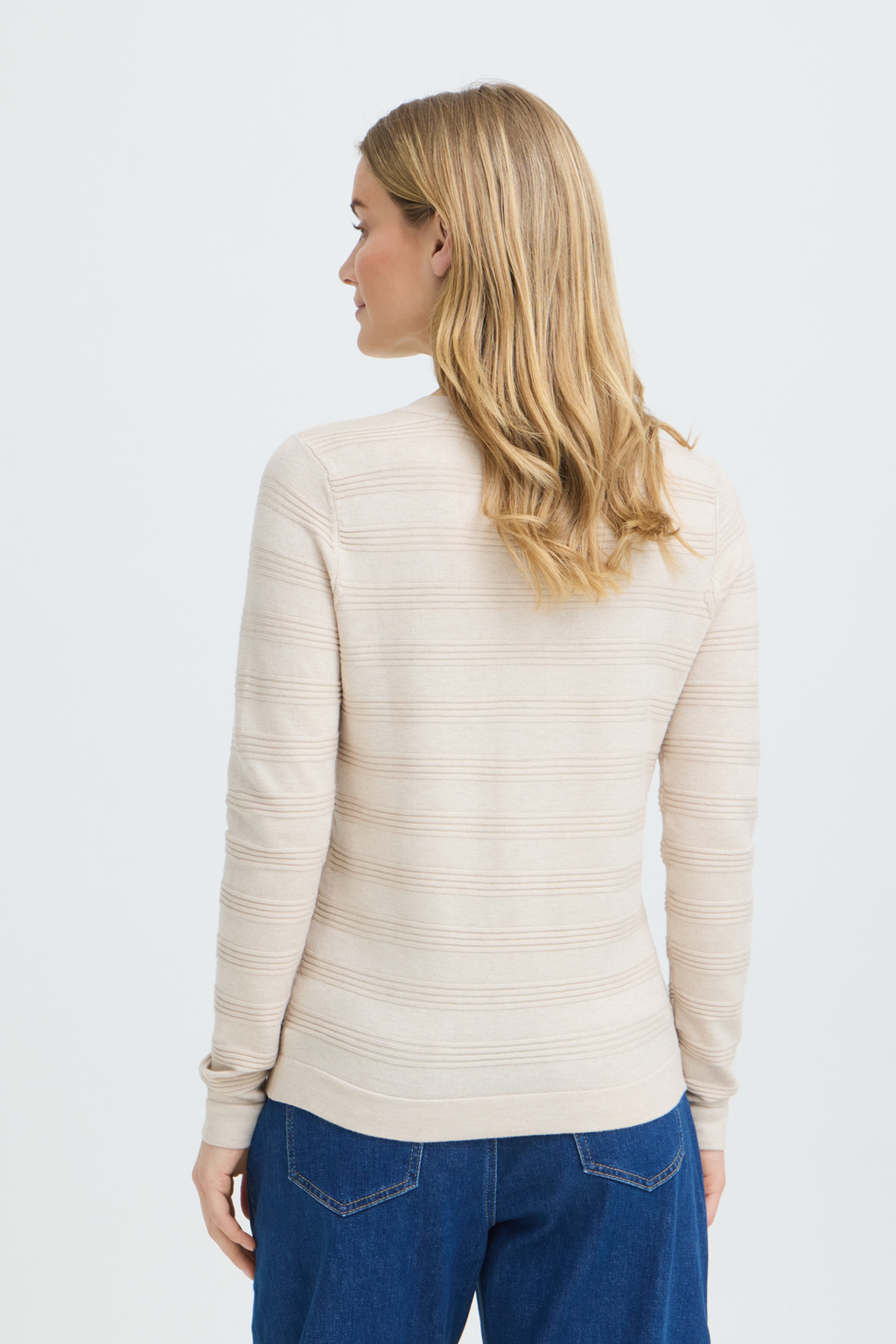 Pulz Sara Denim Mix Knit 50210592