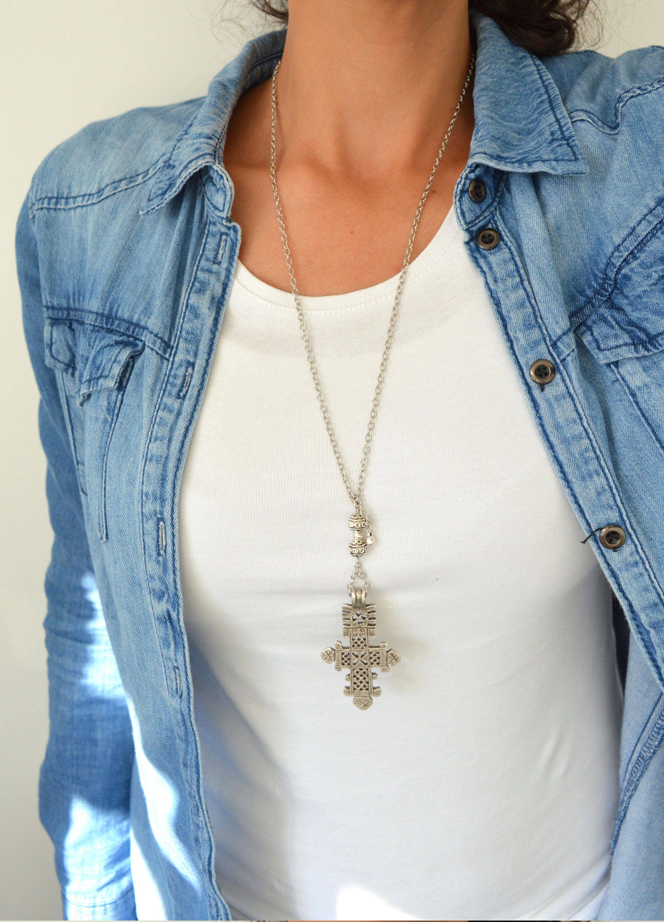 Handpicked Cross Necklace