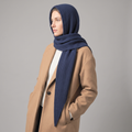 Plain Triangle Hooded Scarf