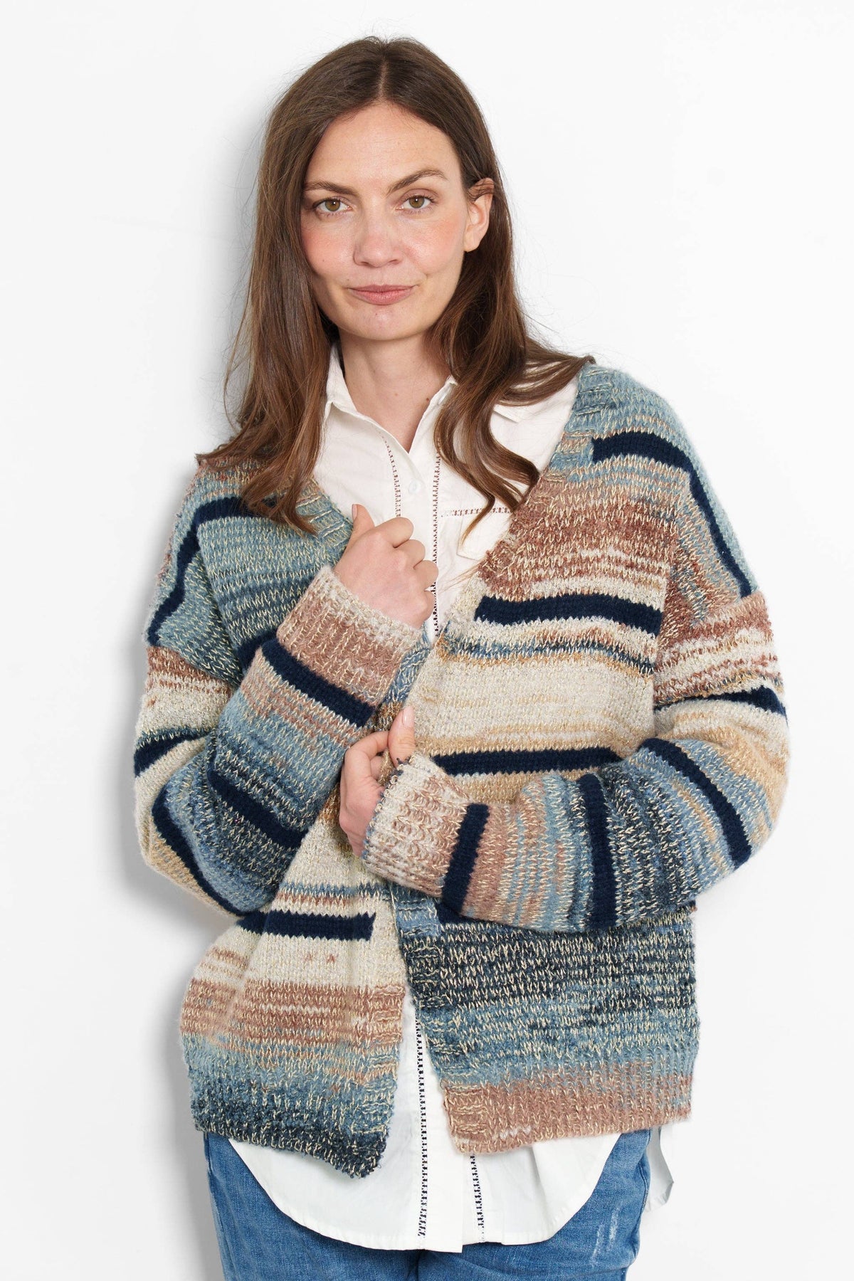 Brodie Wool Blend Cardigan