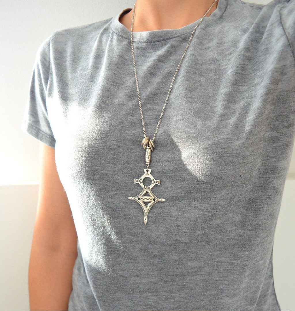 Handpicked Cross Pendant Necklace