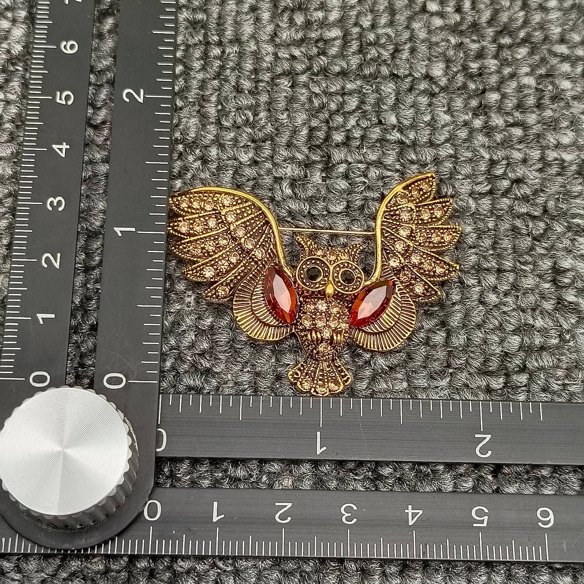 Handpicked Vintage Owl Brooch