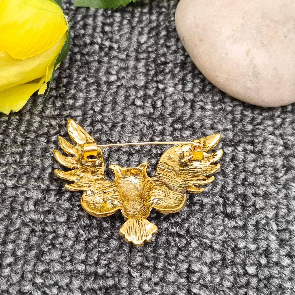 Handpicked Vintage Owl Brooch