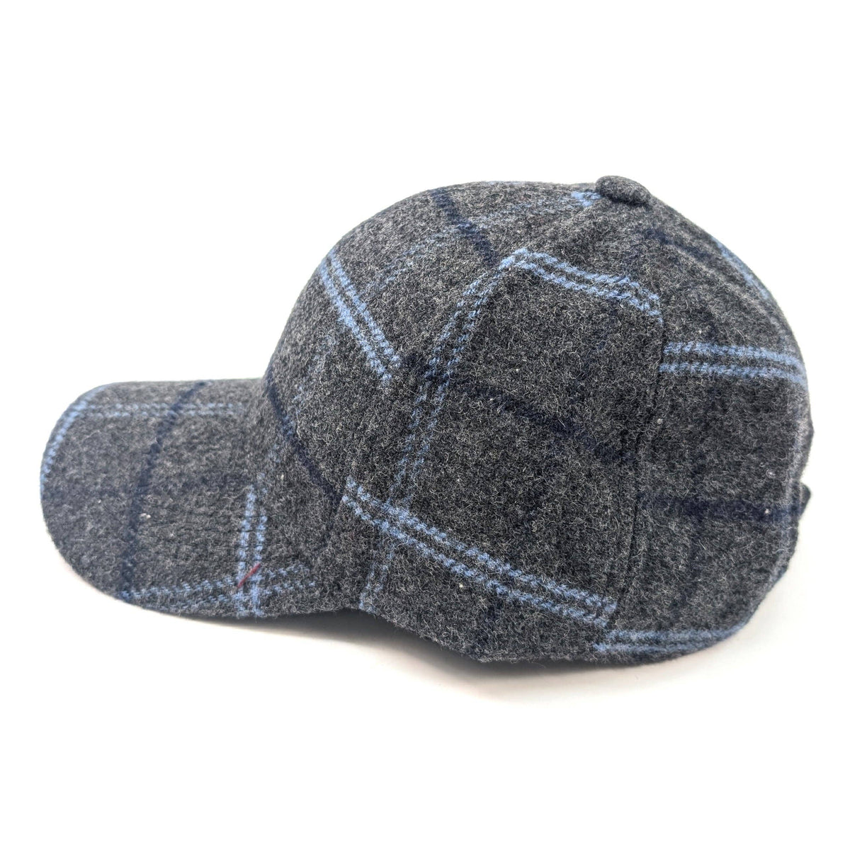 Check Wool Style Cap