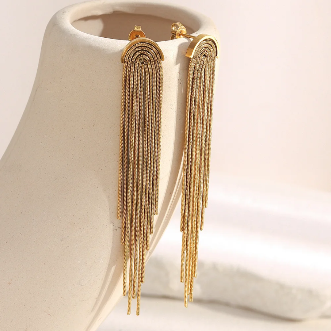 Handpicked Waterfall Earrings